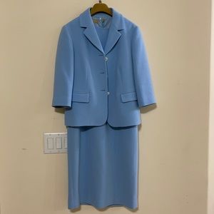 Light blue Michael korks dress with a jacket. Size 10. Two pieces